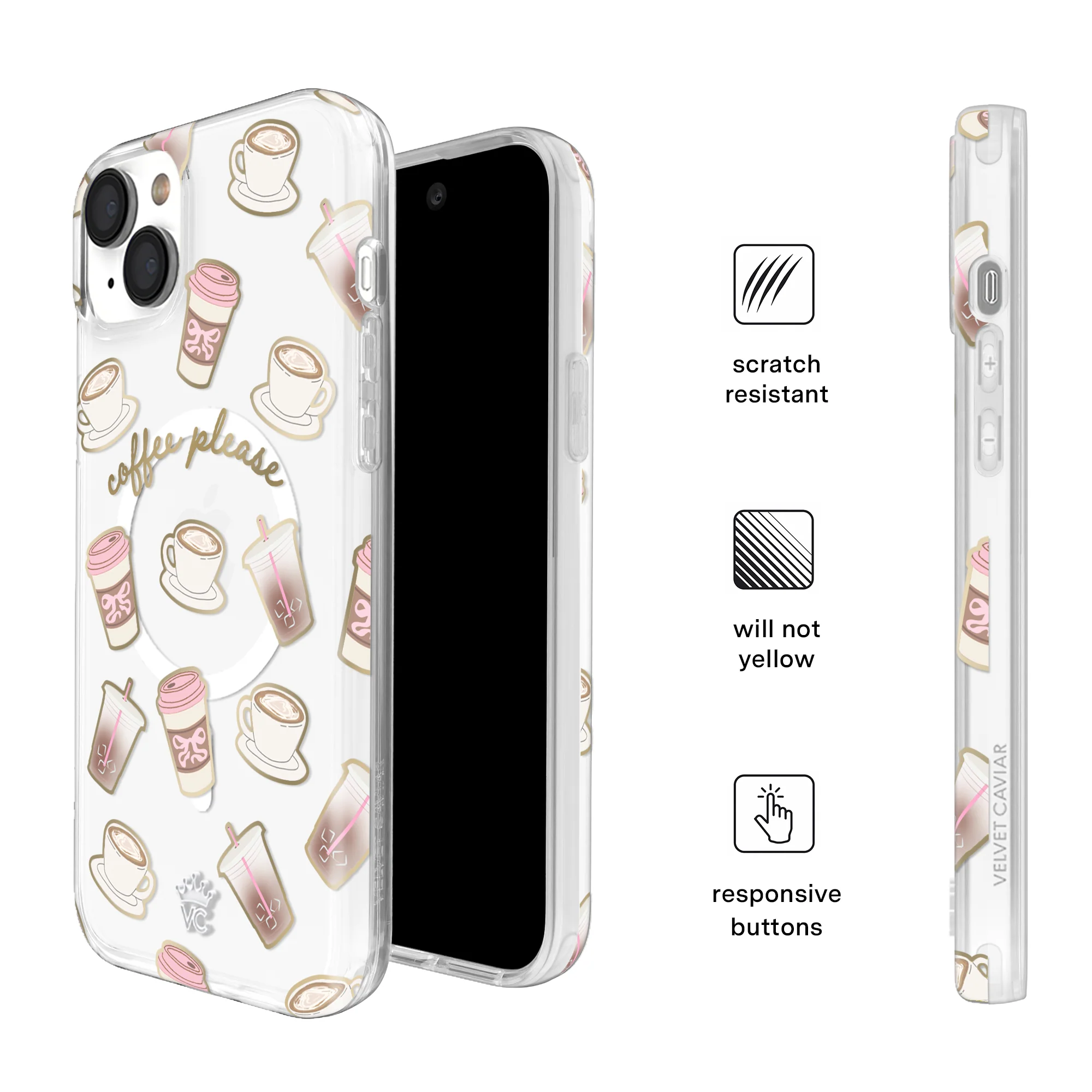 Coffee Please iPhone Case - Image 25