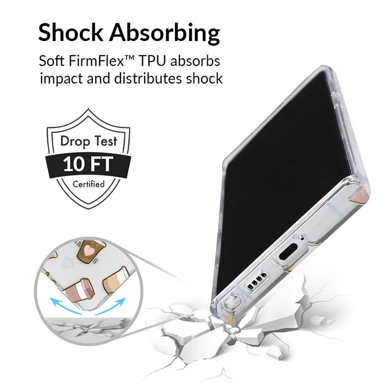 Coffee First Clear Samsung Galaxy Case - Image 80