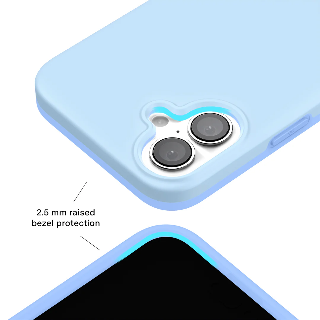 Cotton Candy Blue iPhone Case - Image 20