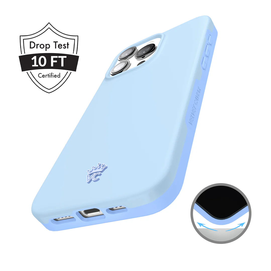 Cotton Candy Blue iPhone Case - Image 40