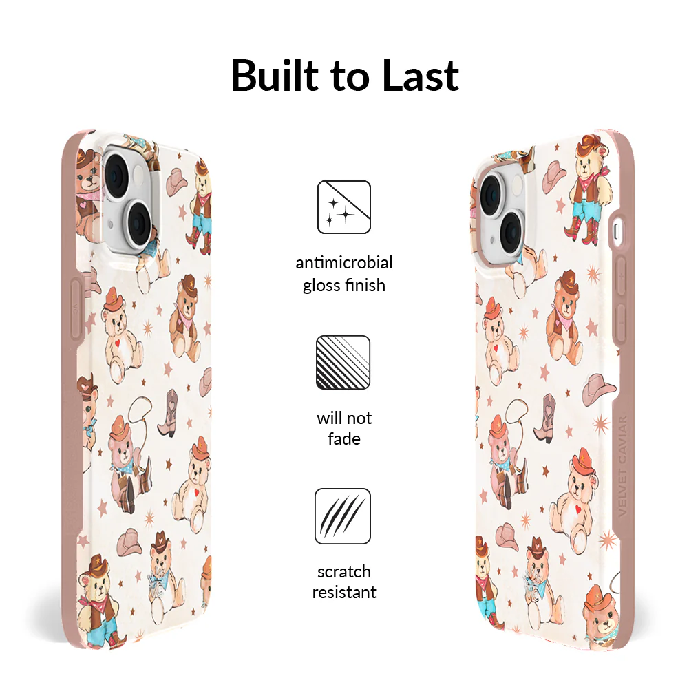 Cowboy Teddy iPhone Case - Image 24
