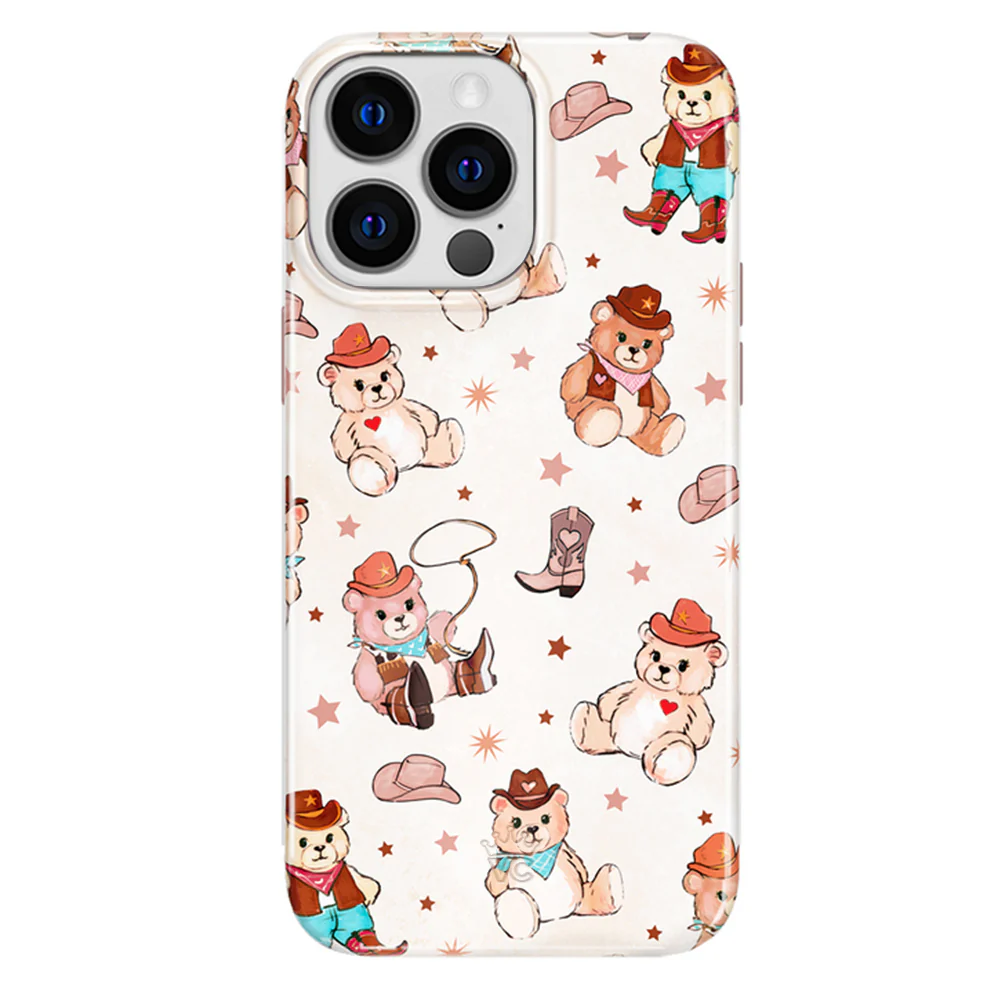 Cowboy Teddy iPhone Case - Image 43