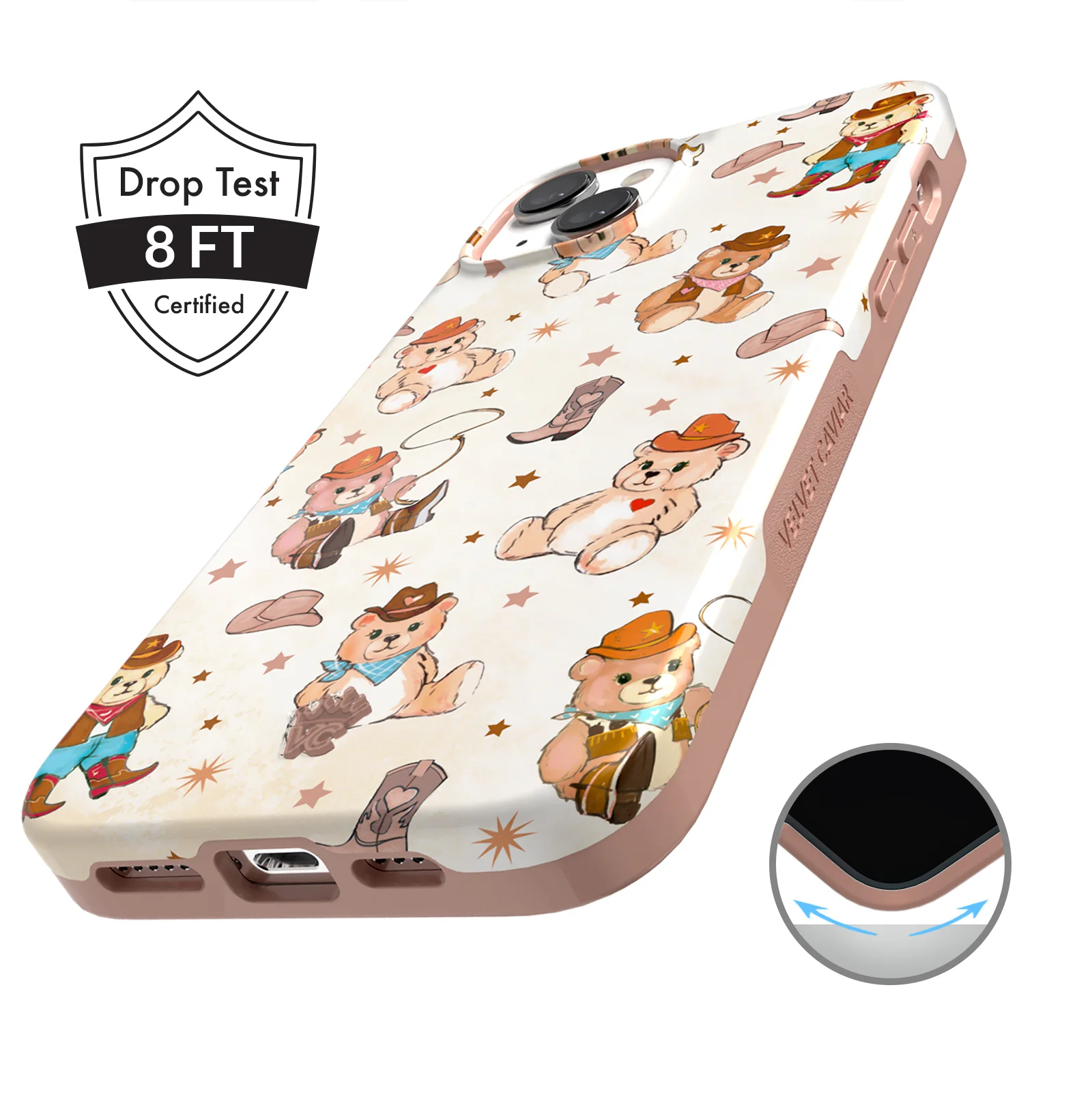 Cowboy Teddy iPhone Case - Image 83