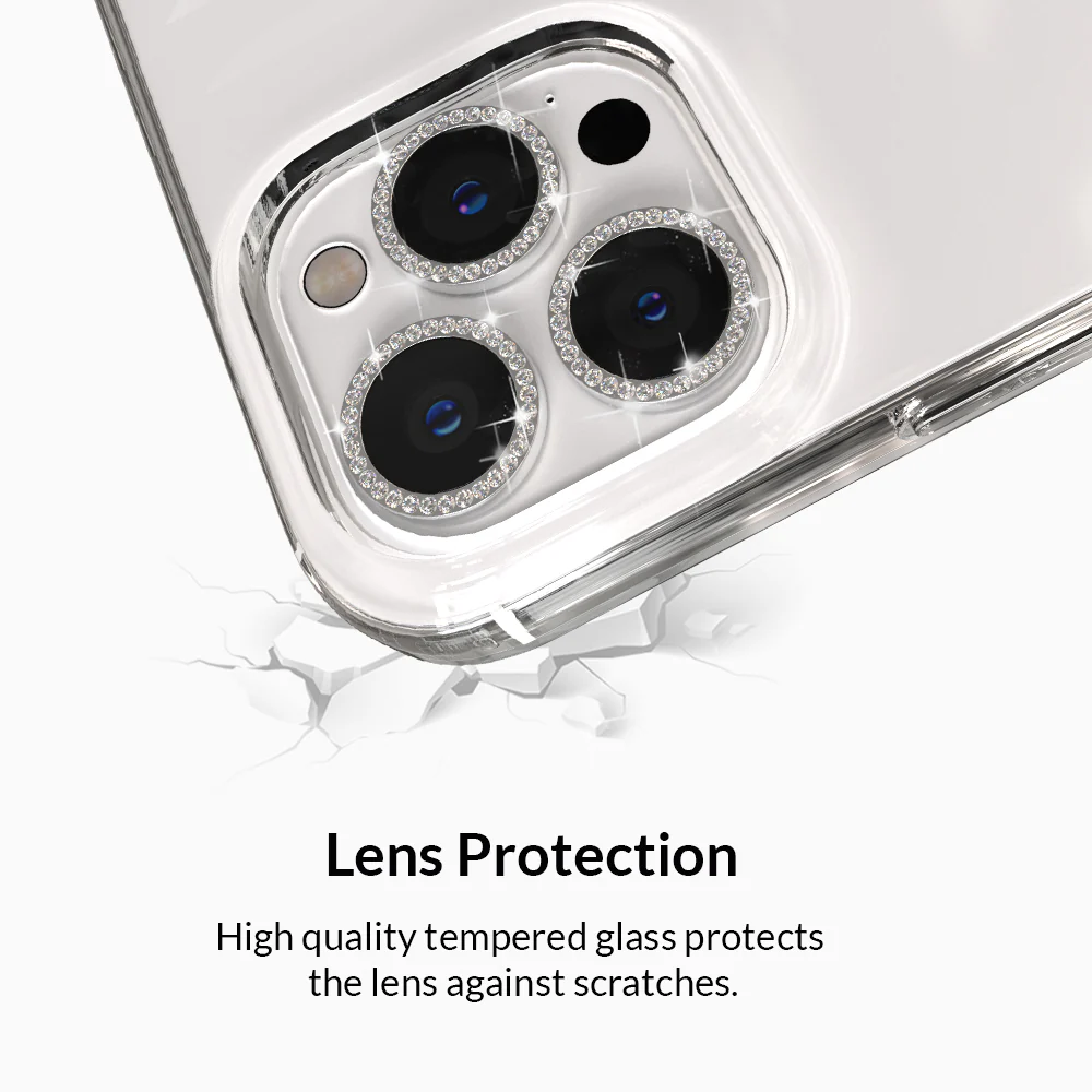 Crystal Glam Camera Lens Protector for iPhone - Image 106