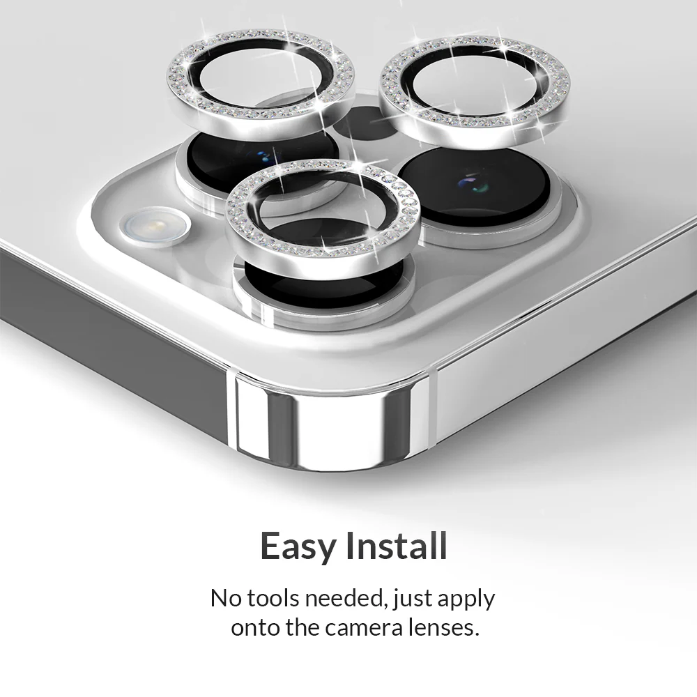 Crystal Glam Camera Lens Protector for iPhone - Image 114