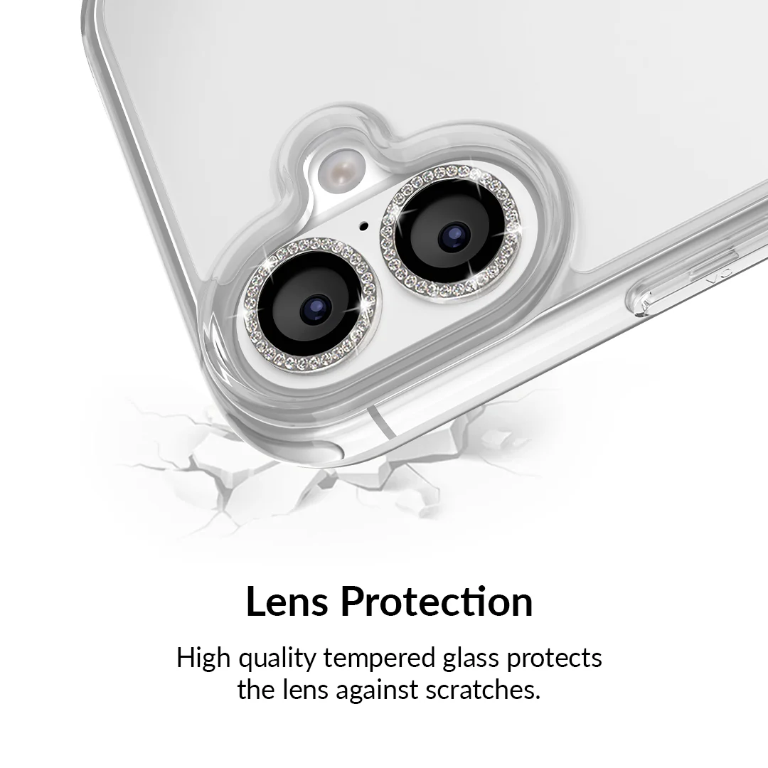 Crystal Glam Camera Lens Protector for iPhone - Image 130