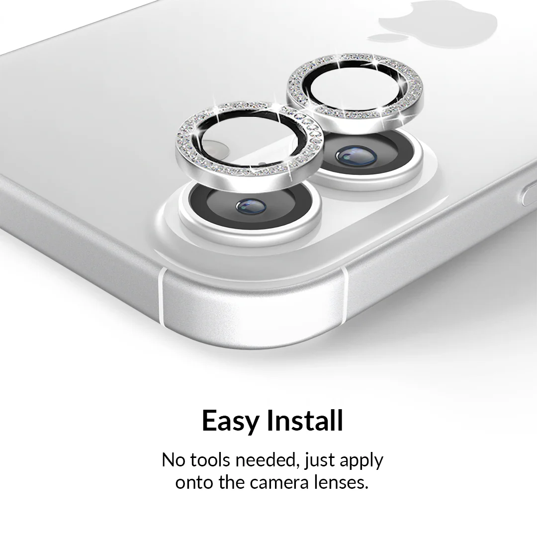 Crystal Glam Camera Lens Protector for iPhone - Image 144
