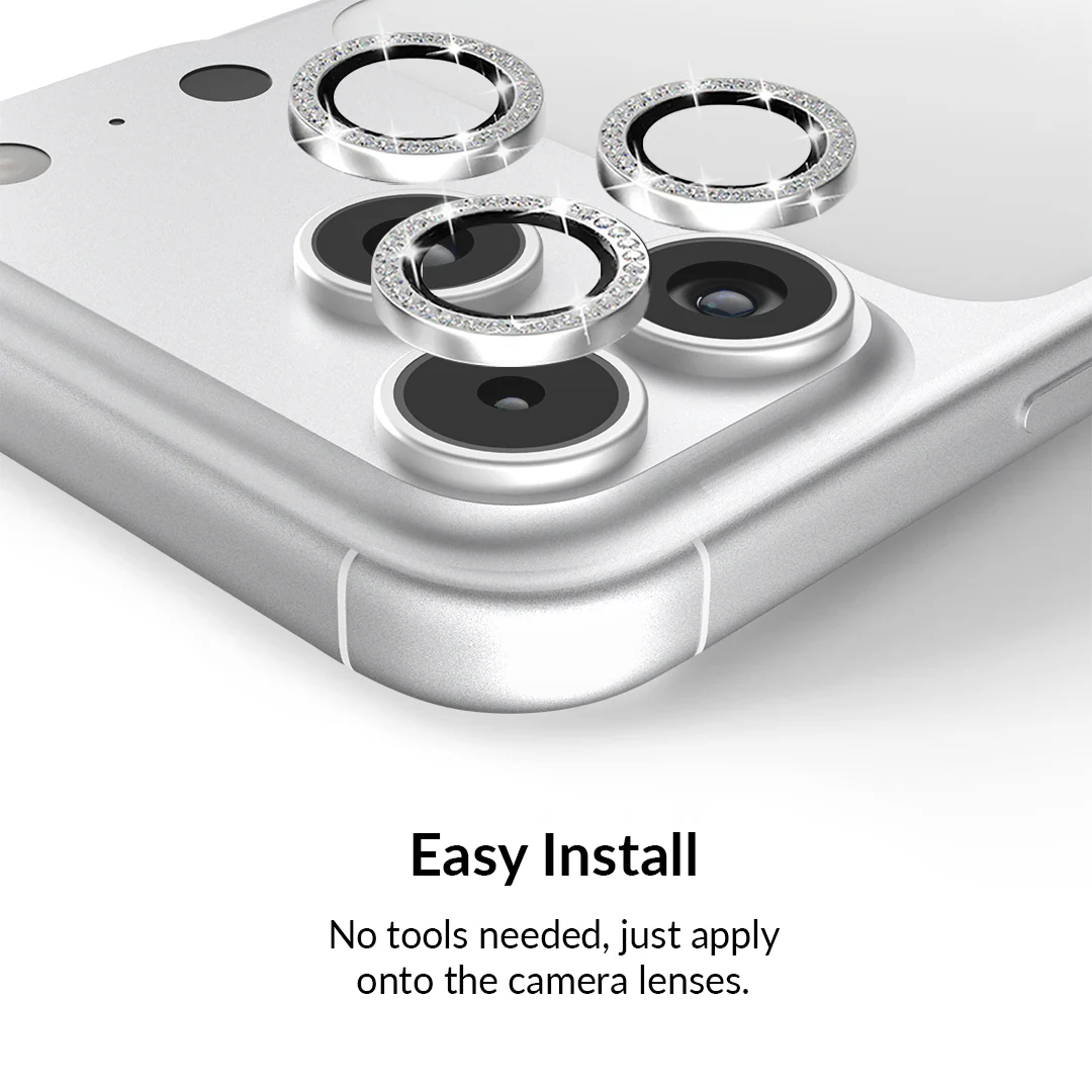 Crystal Glam Camera Lens Protector for iPhone - Image 160