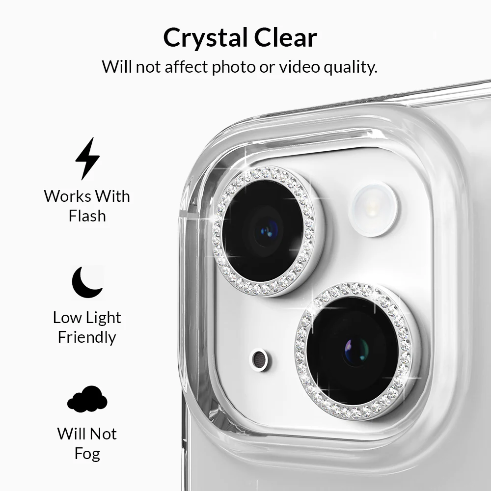 Crystal Glam Camera Lens Protector for iPhone - Image 99