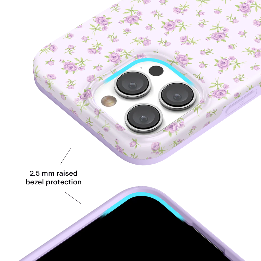 Dainty Lilac Floral iPhone Case - Image 27