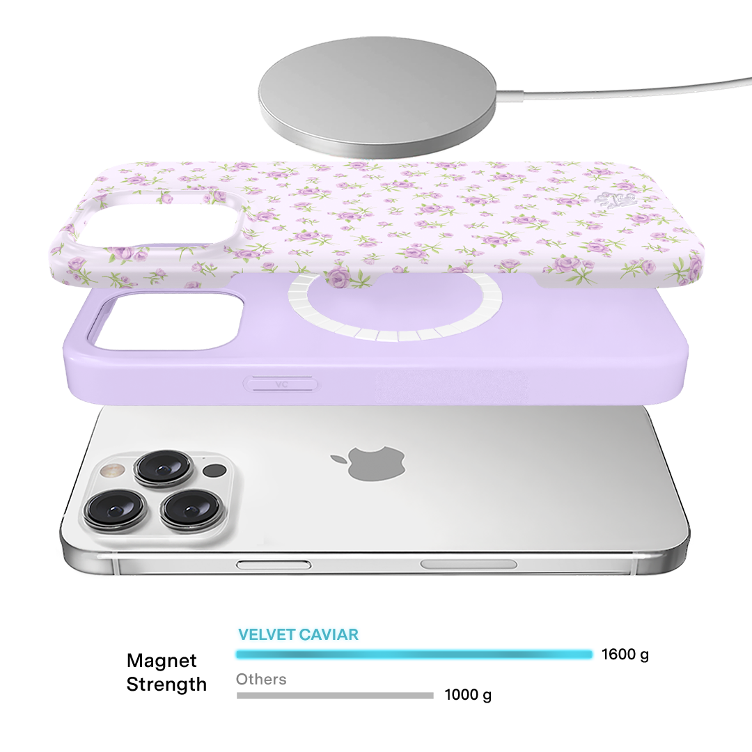 Dainty Lilac Floral iPhone Case - Image 53
