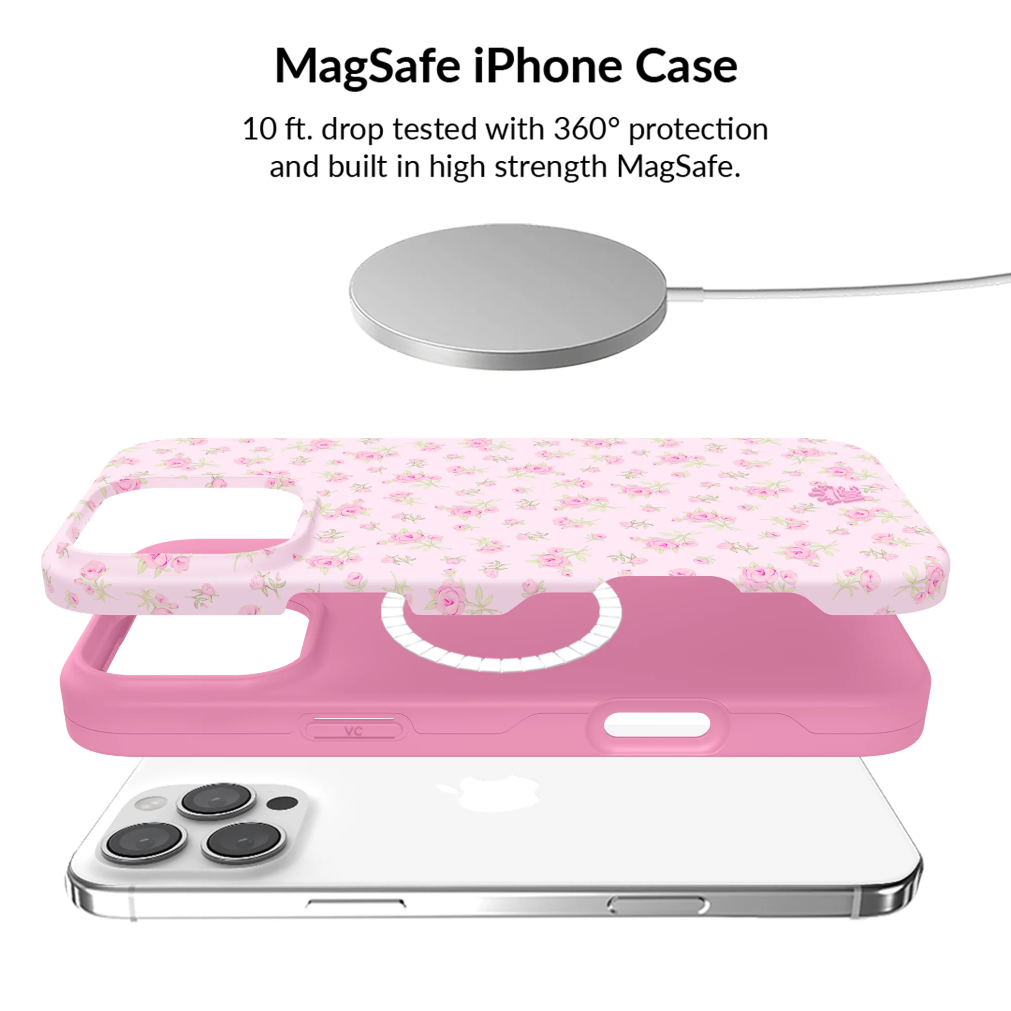 Dainty Pink Floral iPhone Bundle Set - Image 37