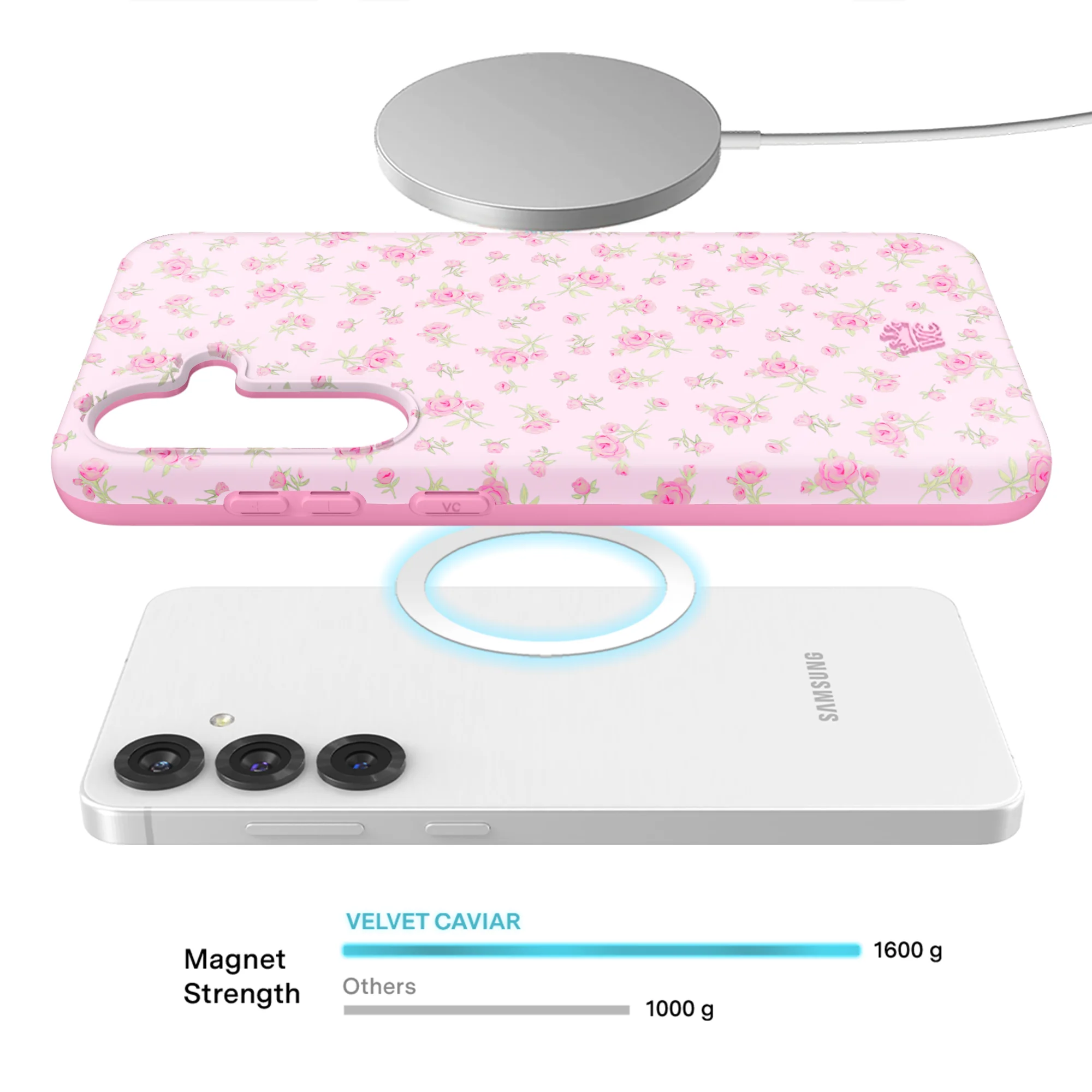 Dainty Pink Floral Samsung Case - Image 53