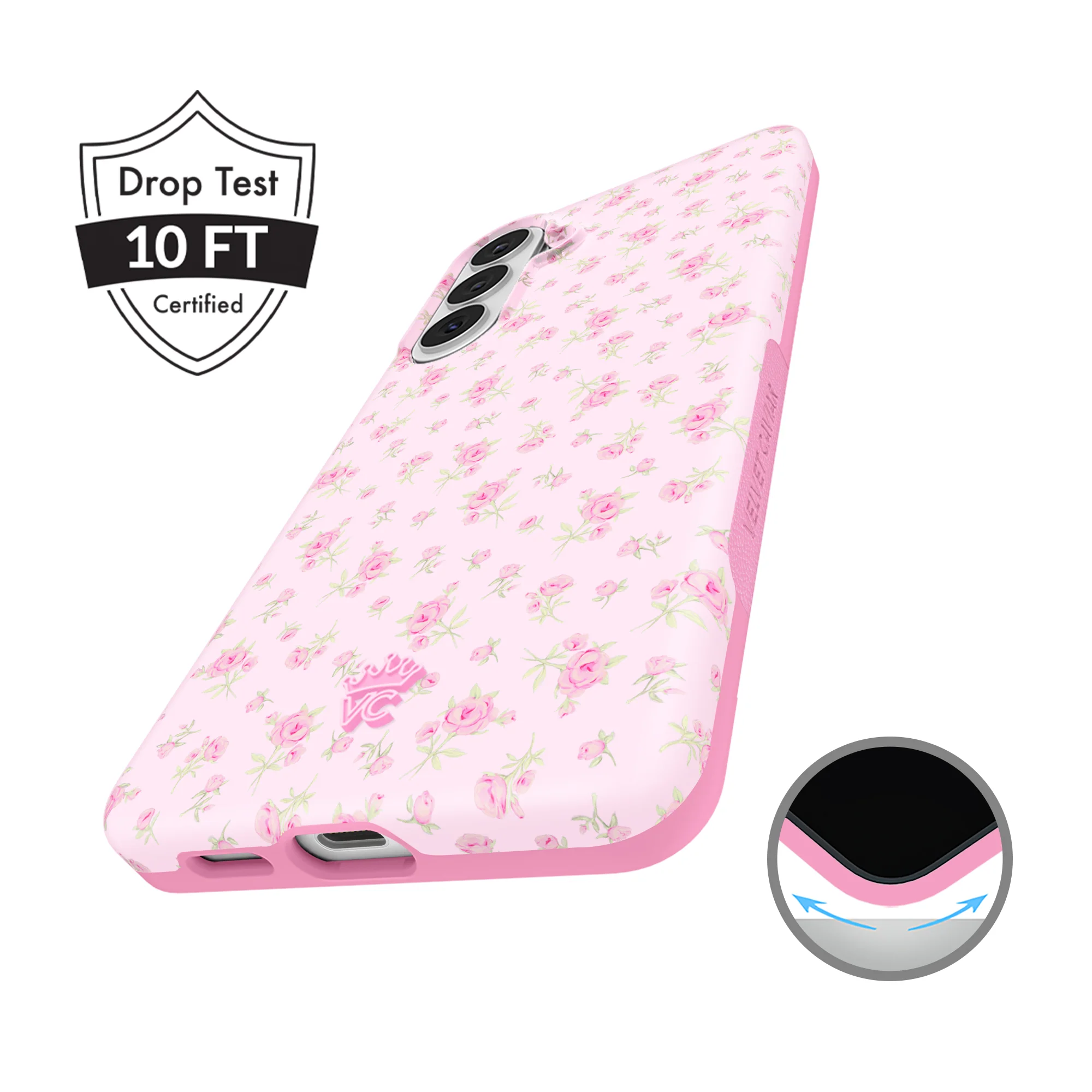 Dainty Pink Floral Samsung Case - Image 69