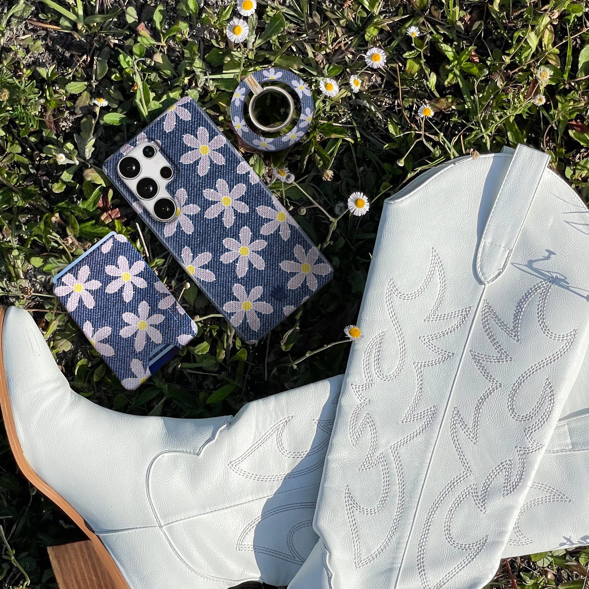 Denim Daisy Samsung Case - Image 14