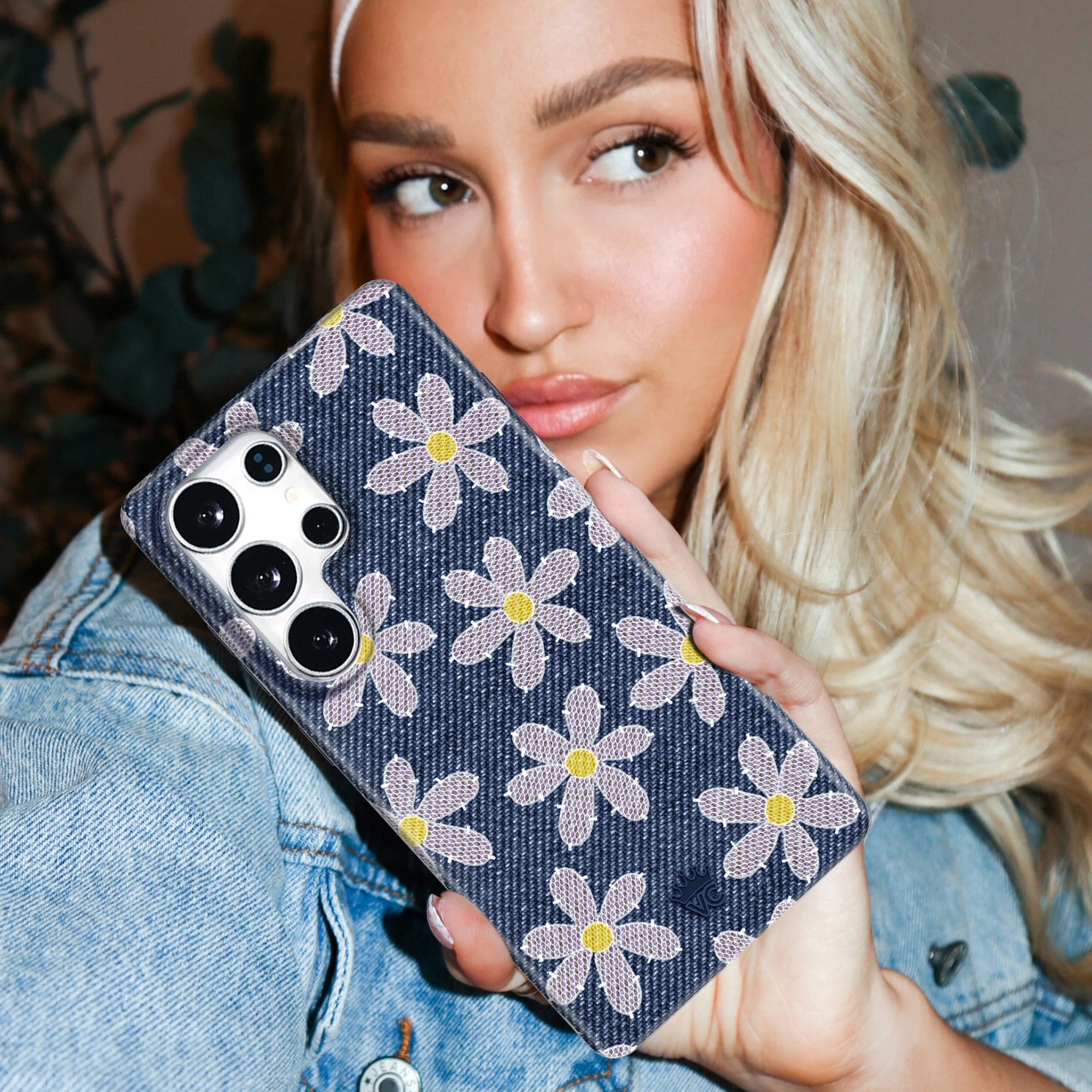 Denim Daisy Samsung Case - Image 9
