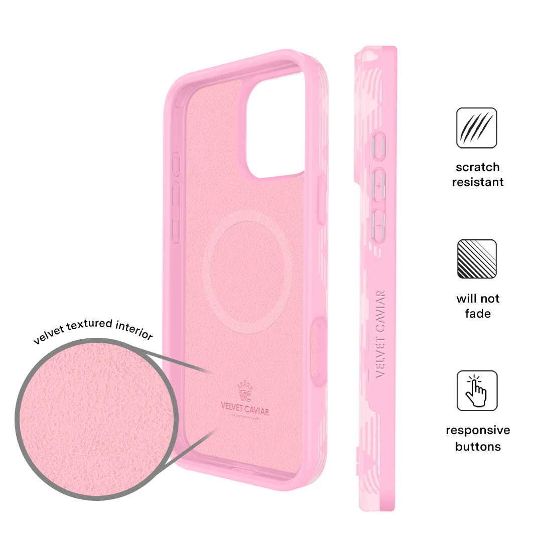 Dolly Pink Gingham iPhone Case - Image 10
