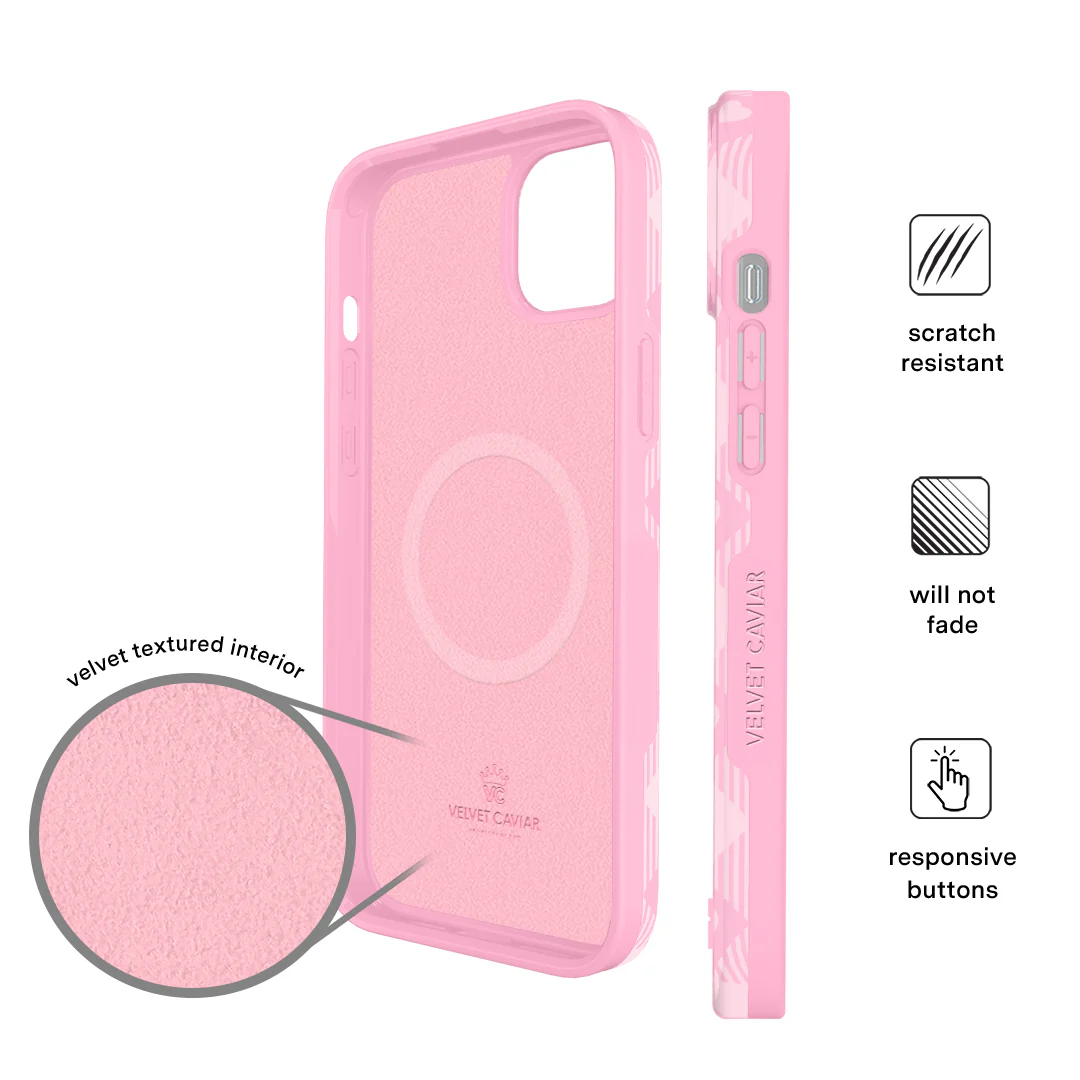 Dolly Pink Gingham iPhone Case - Image 25