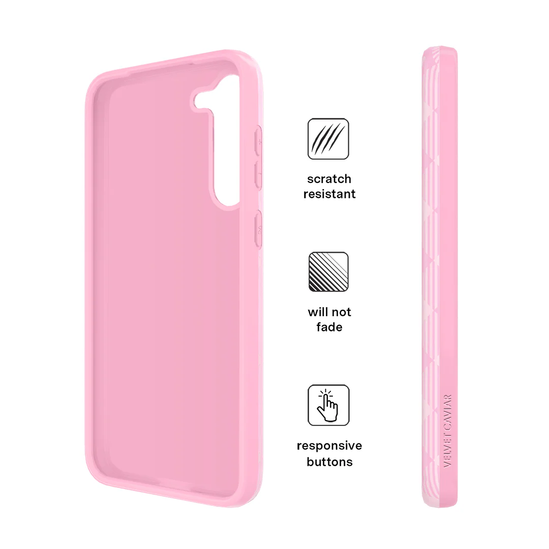 Dolly Pink Gingham Samsung Case - Image 35