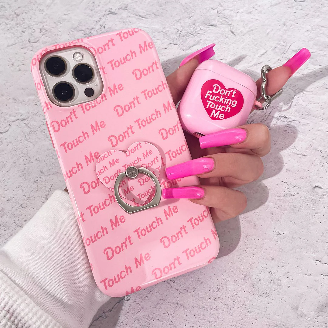 Don't Touch iPhone Case - Image 111