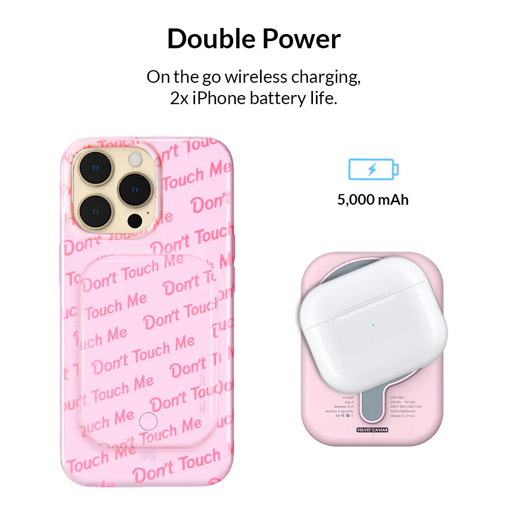 Don't Touch Me Portable MagSafe Charger Power Pack - Image 3