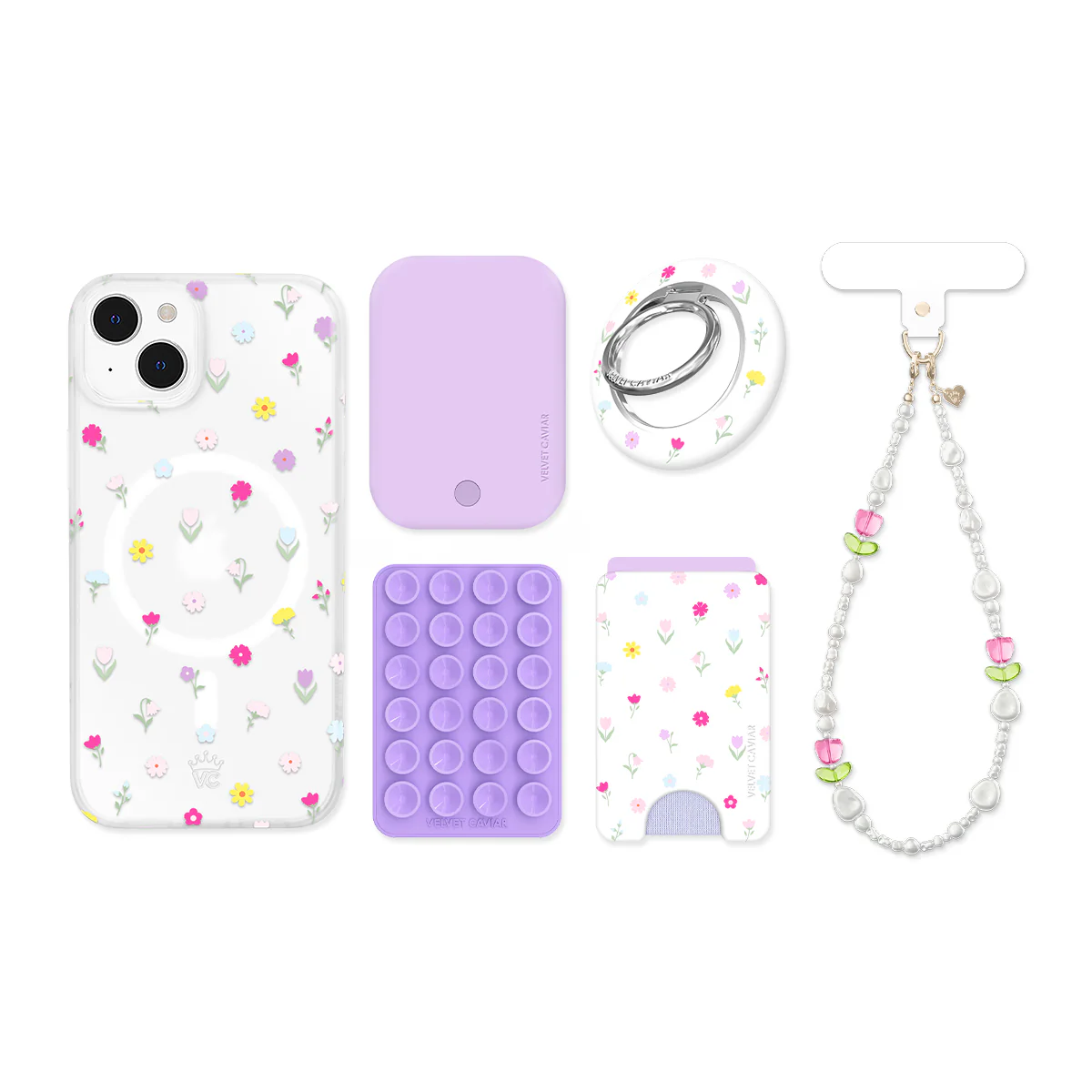 Dreamy Meadow Floral iPhone Bundle Set - Image 22
