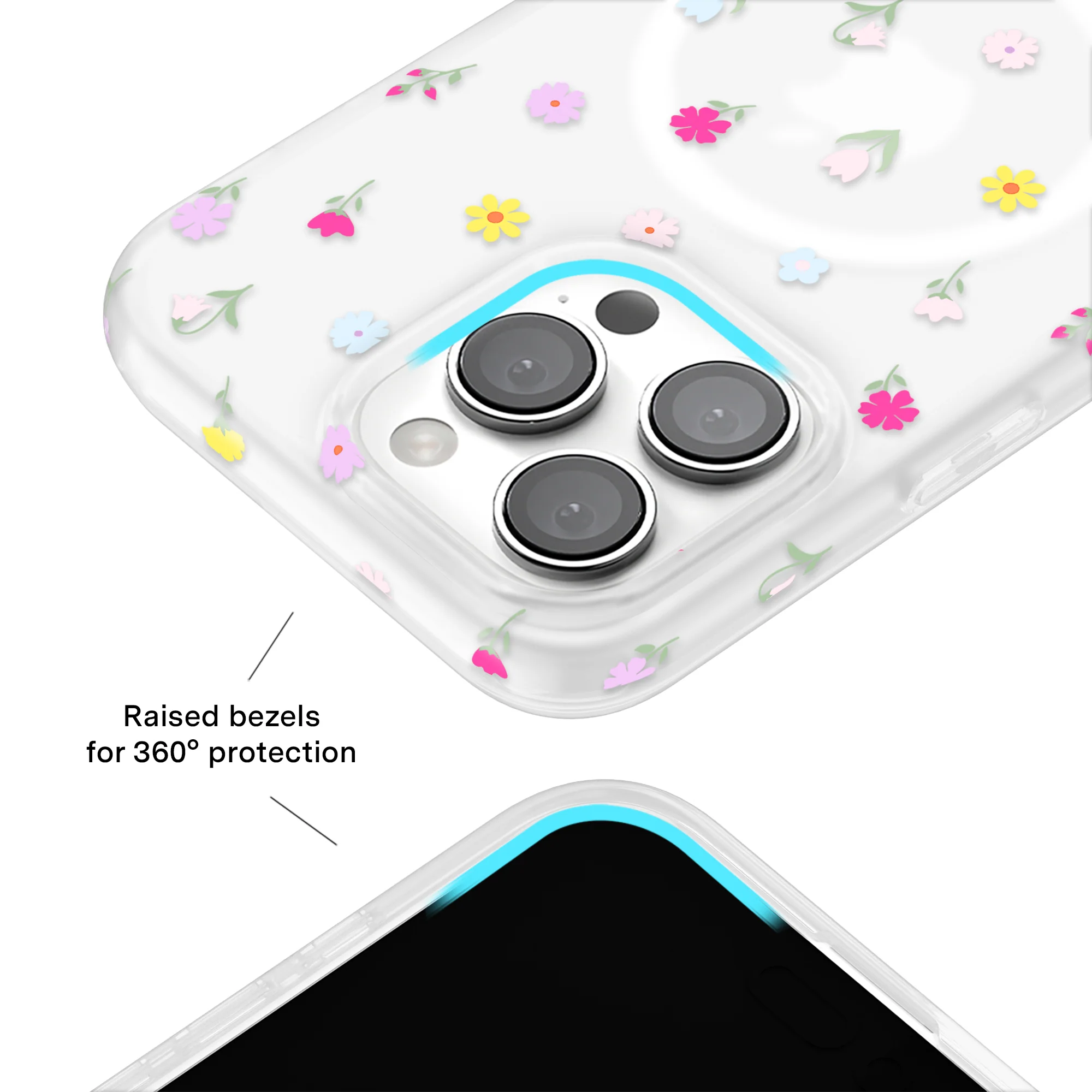 Dreamy Meadow Floral iPhone Case - Image 53