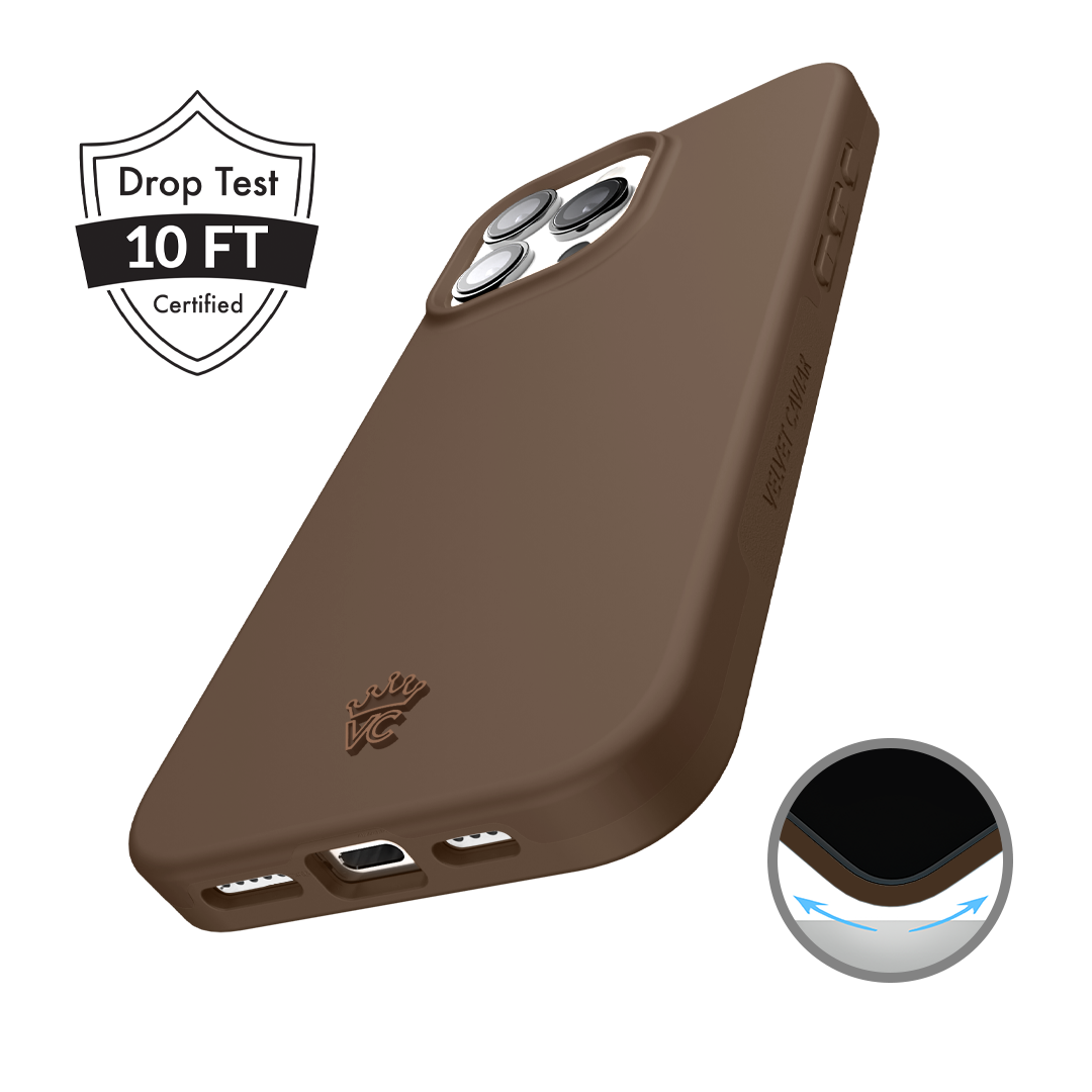 Espresso Brown iPhone Case - Image 10