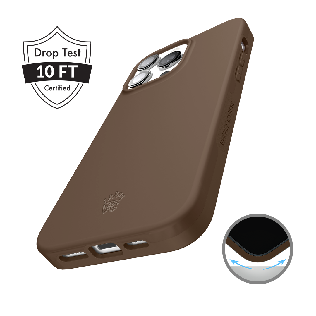 Espresso Brown iPhone Case - Image 100
