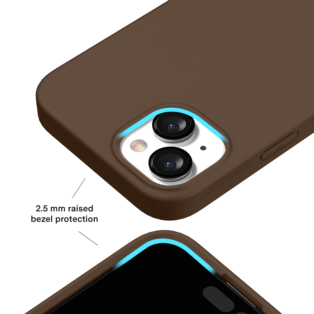 Espresso Brown iPhone Case - Image 44