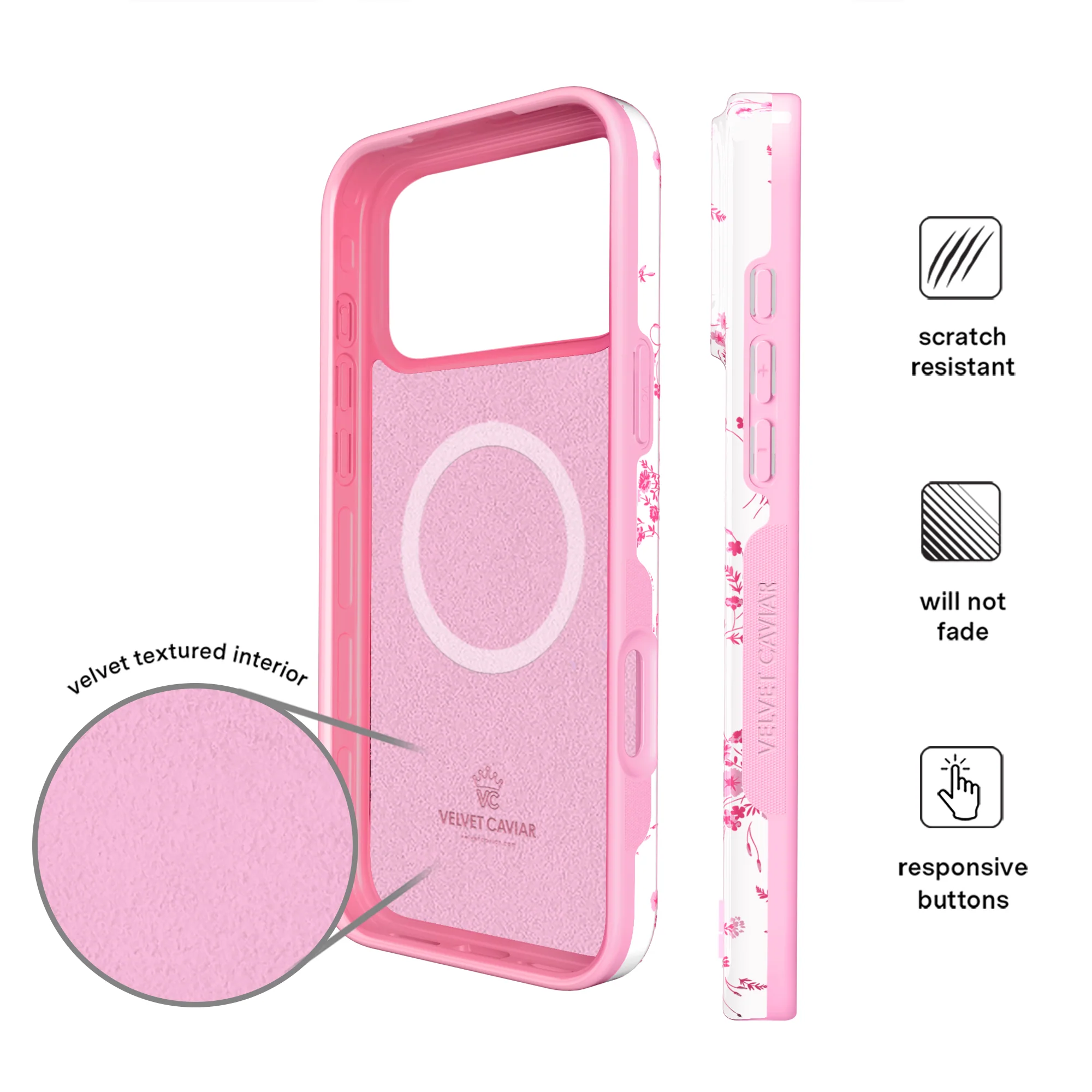 French Rose Floral iPhone Case - Image 115