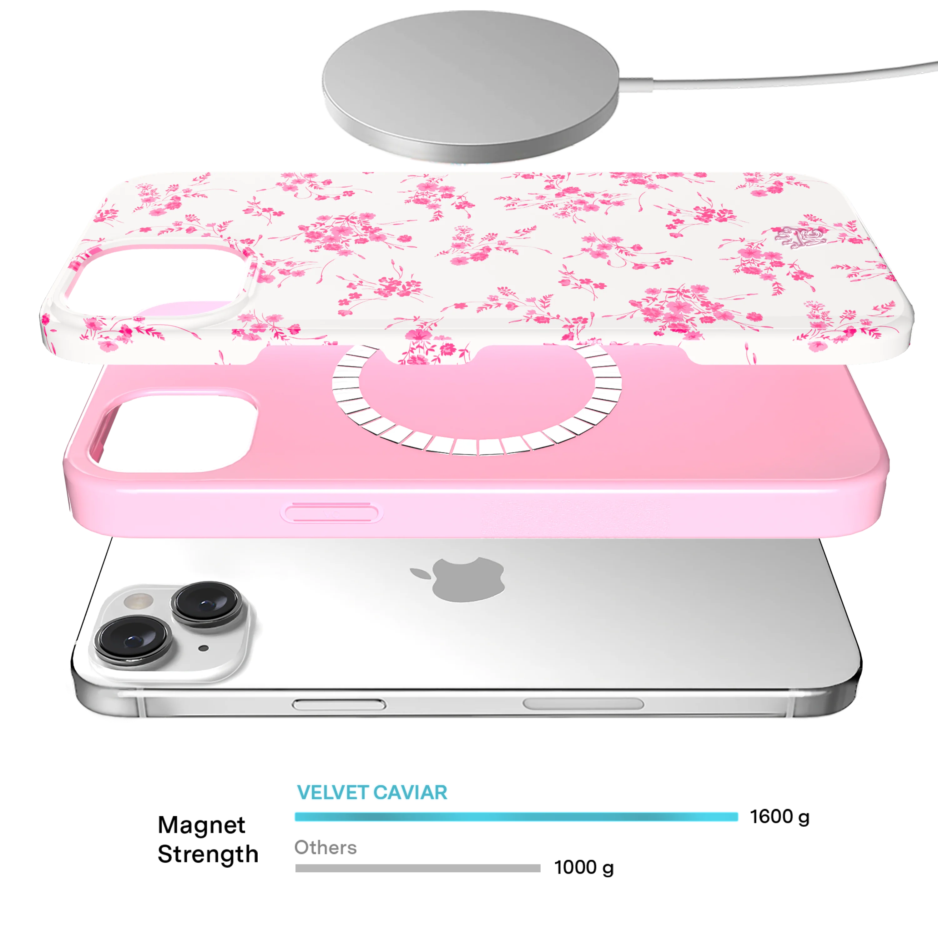 French Rose Floral iPhone Case - Image 38