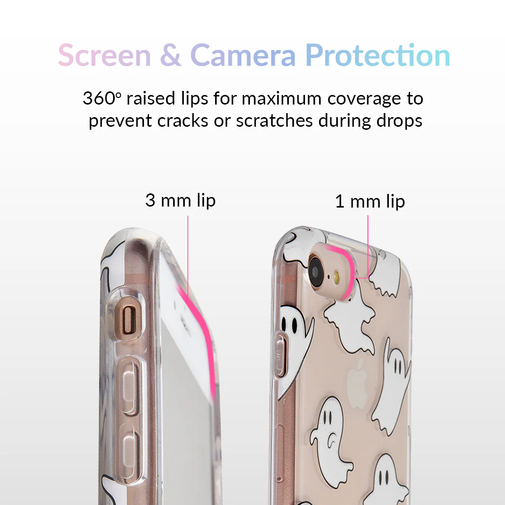 Ghosted Clear iPhone Case - Image 2