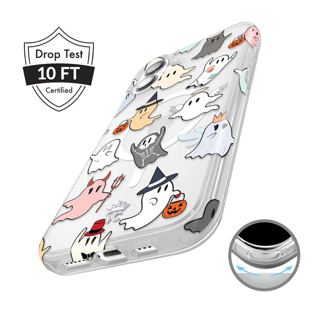 Ghosted Costume Party iPhone Case - Image 19
