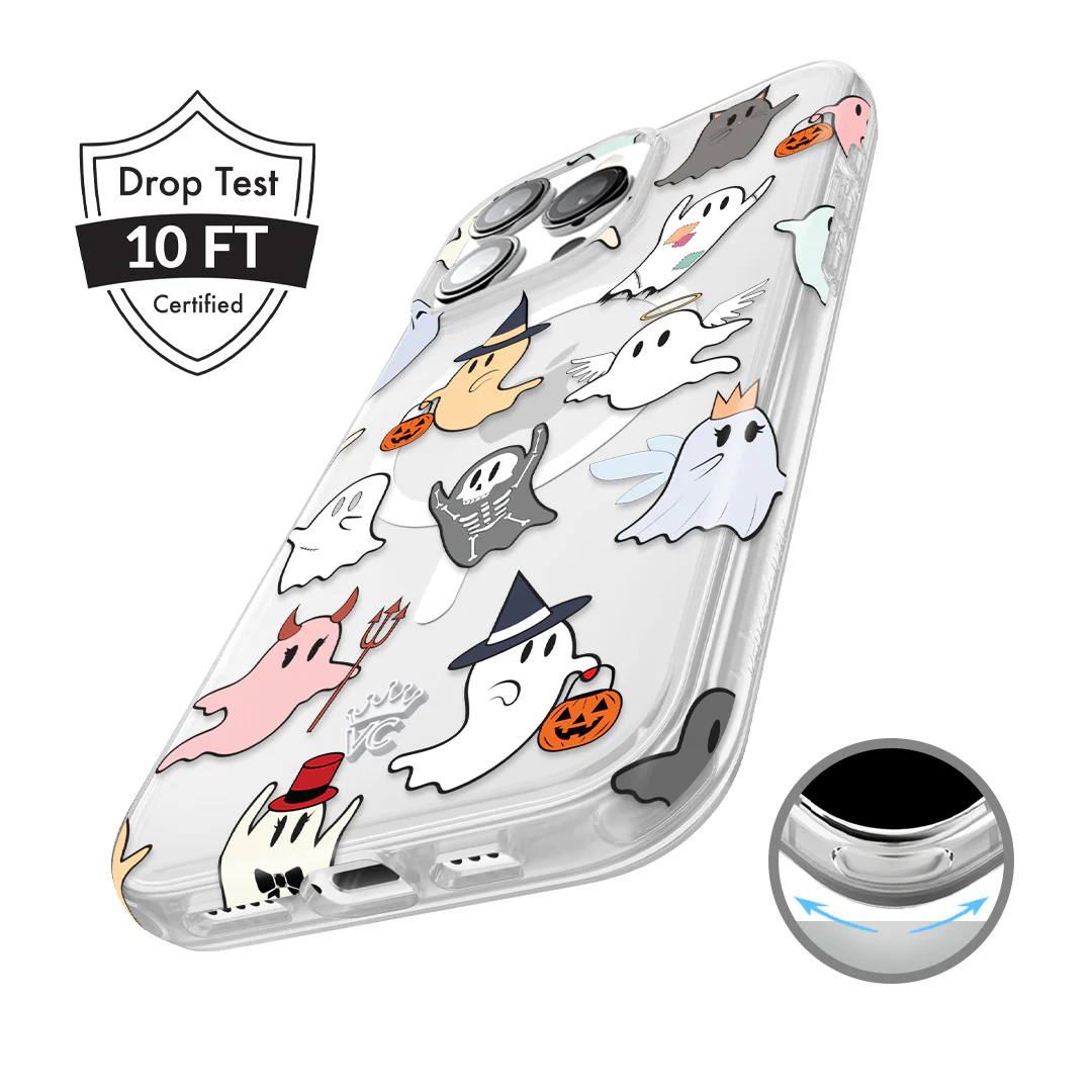 Ghosted Costume Party iPhone Case - Image 9