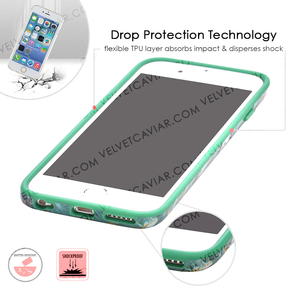 Green Emerald Marble iPhone Case - Image 12