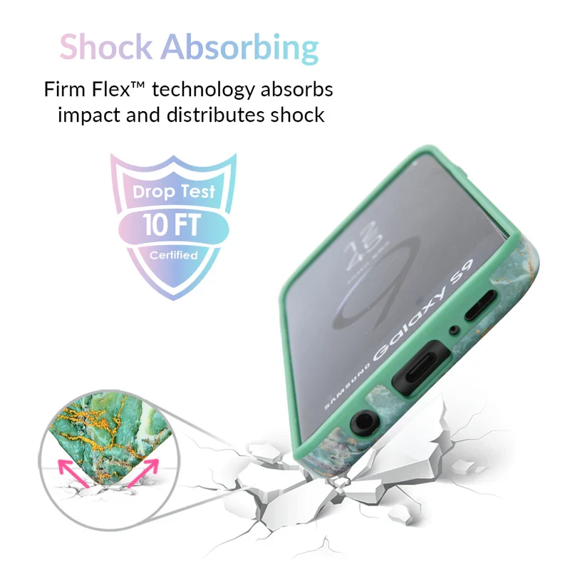 Green Emerald Marble Samsung Galaxy Case - Image 13