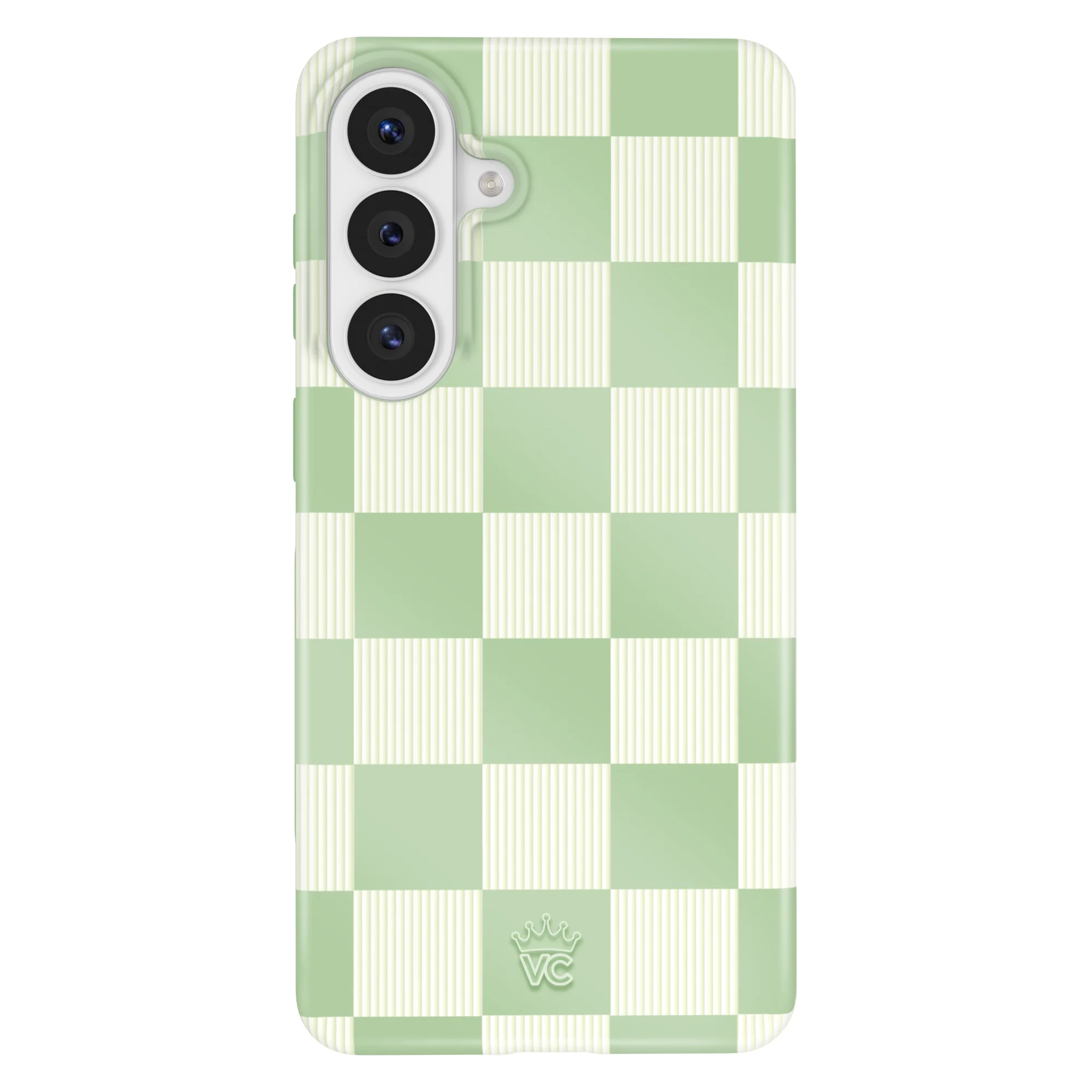 Pistachio Vibe Checkered Samsung Case - Image 61
