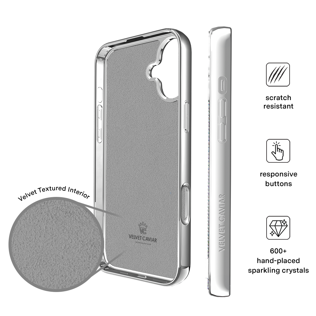 Chrome Caviar Crystals iPhone Case - Image 15