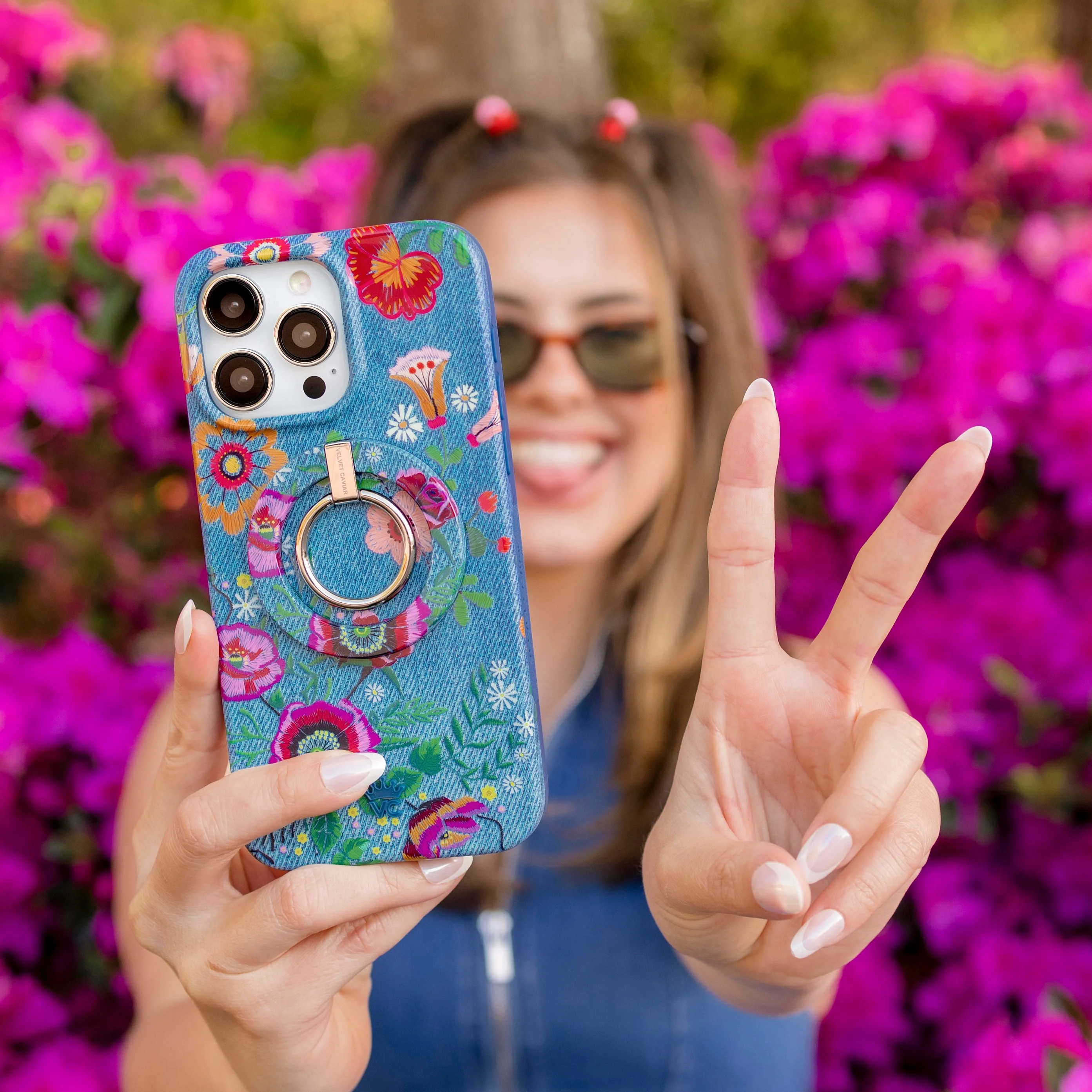 Groovy Floral iPhone Case - Image 116
