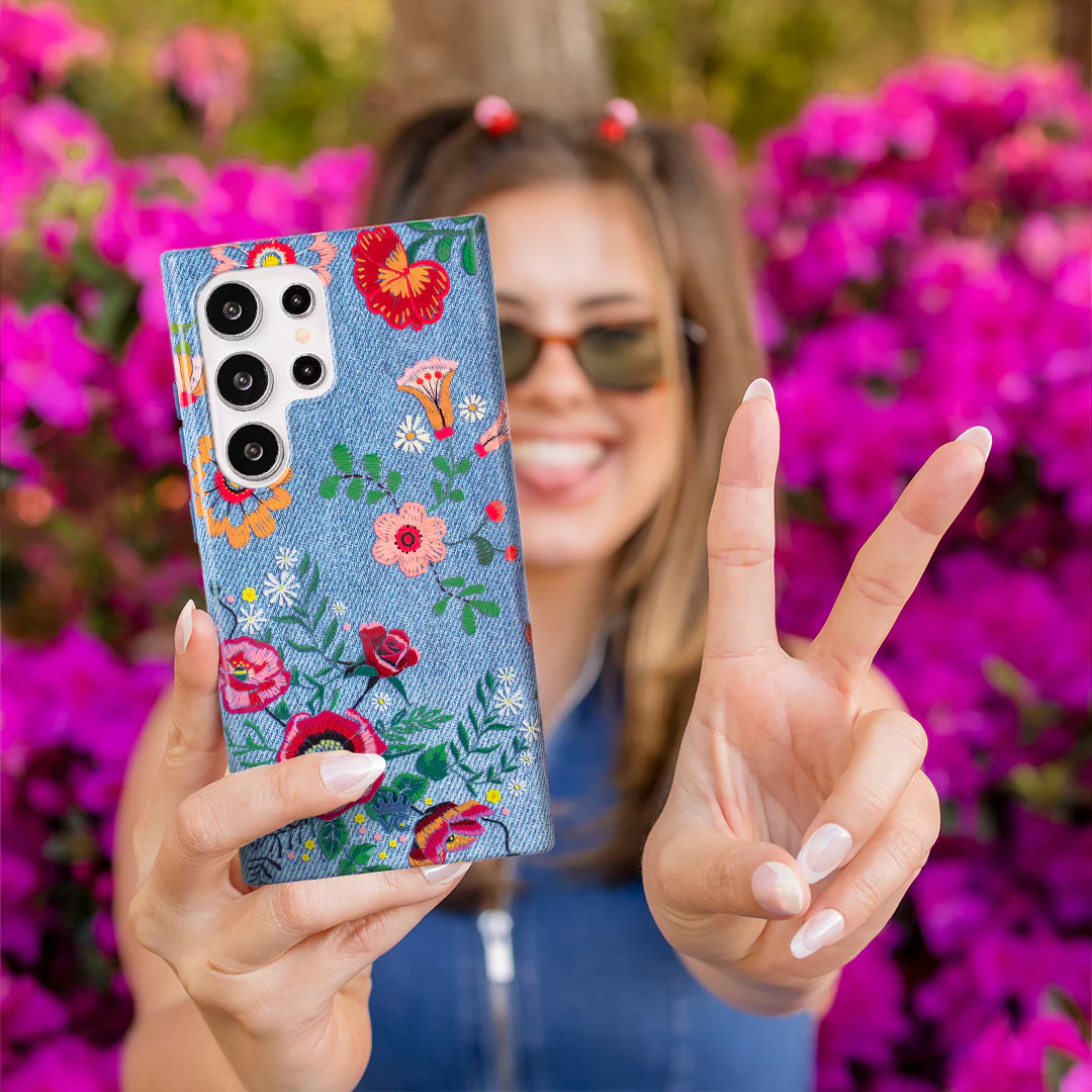 Groovy Floral Samsung Case - Image 64