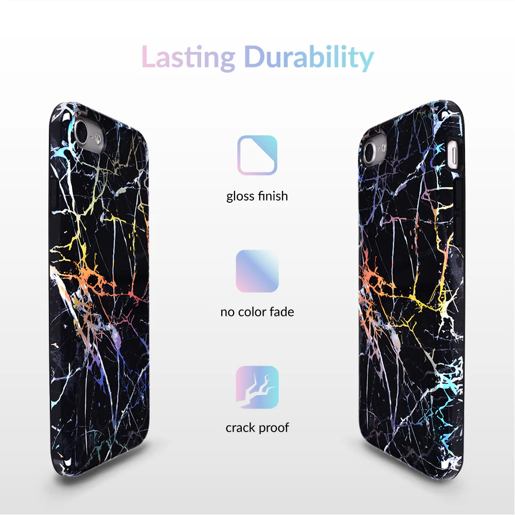 Holo Black Marble iPhone Case - Image 39