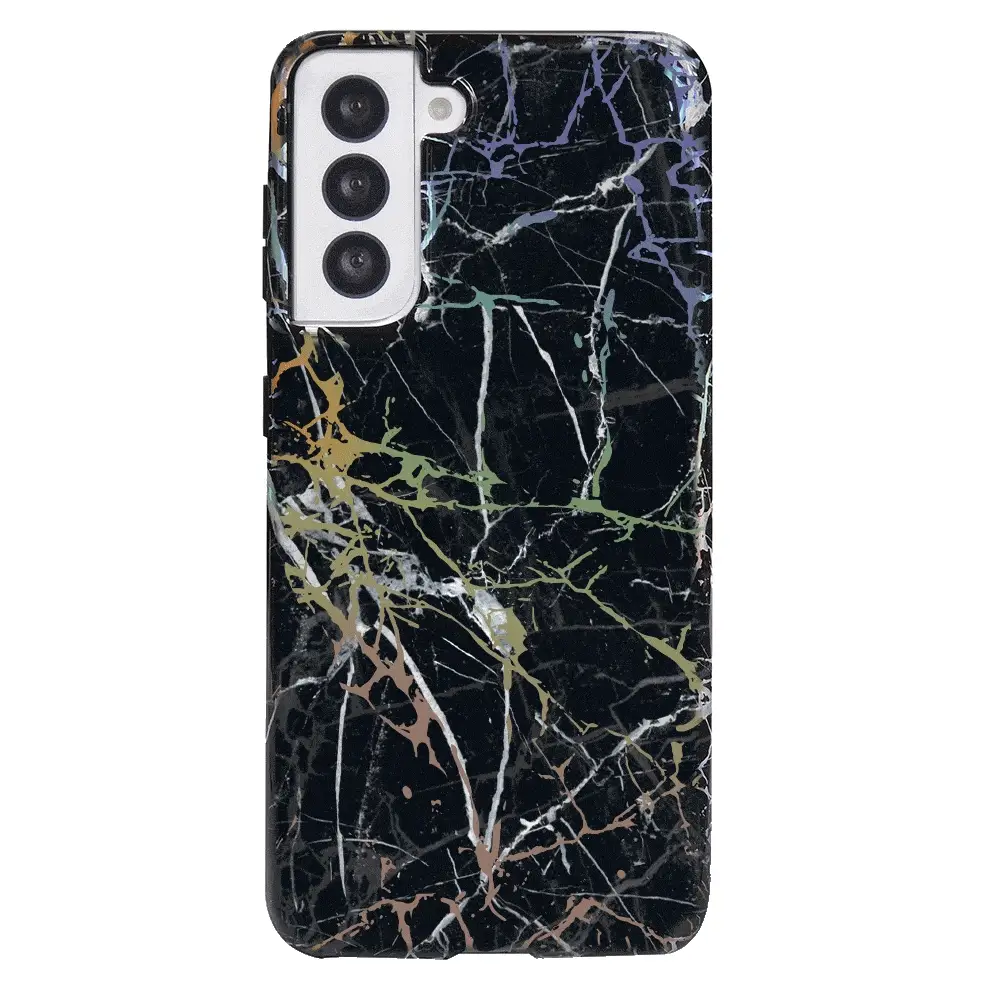 Holo Black Marble Samsung Galaxy Case - Image 84