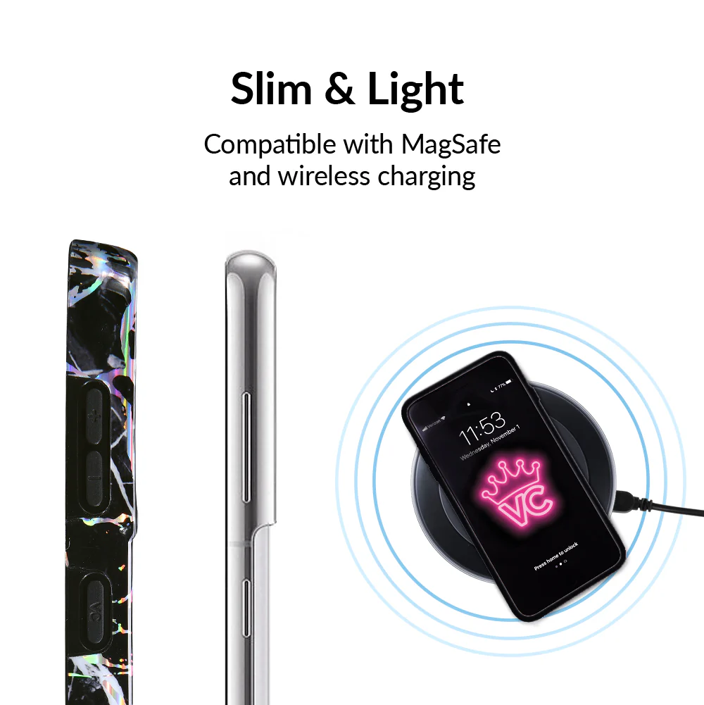 Holo Black Marble Samsung Galaxy Case - Image 95