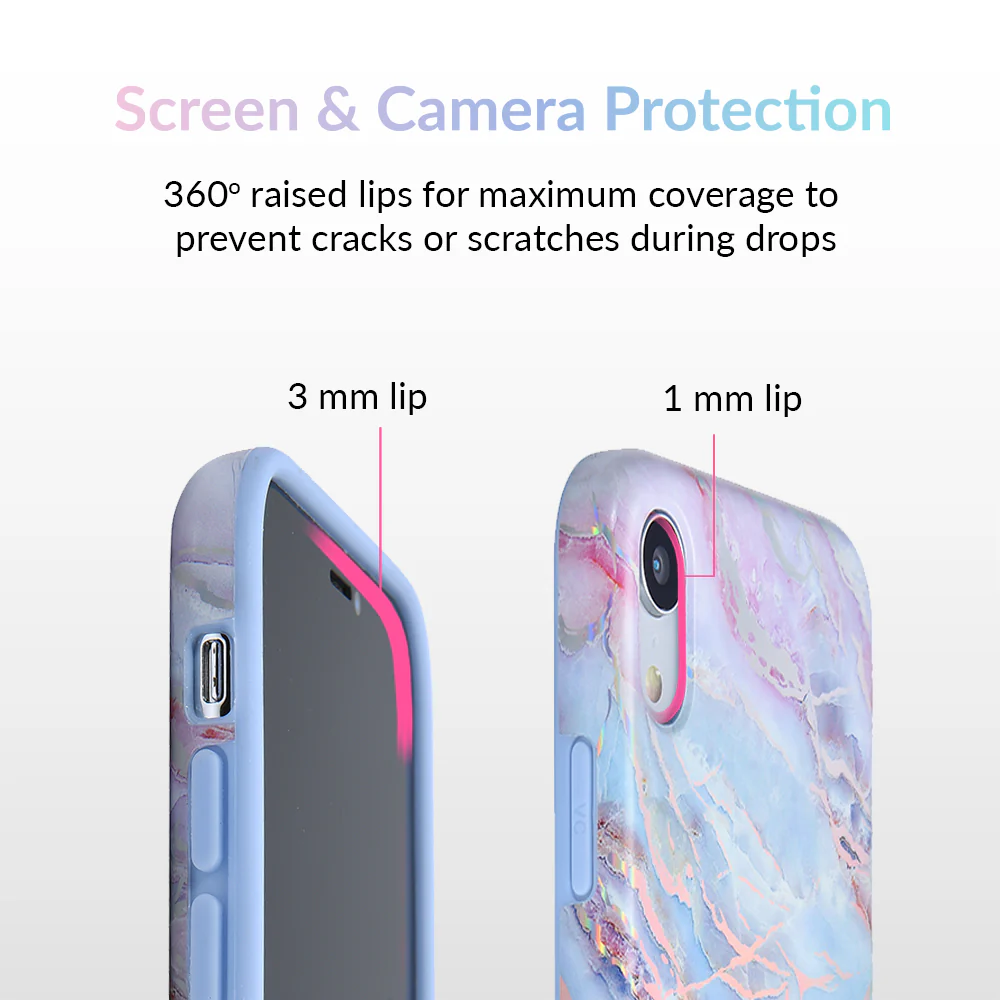 Holo Moonstone Marble iPhone Case - Image 48