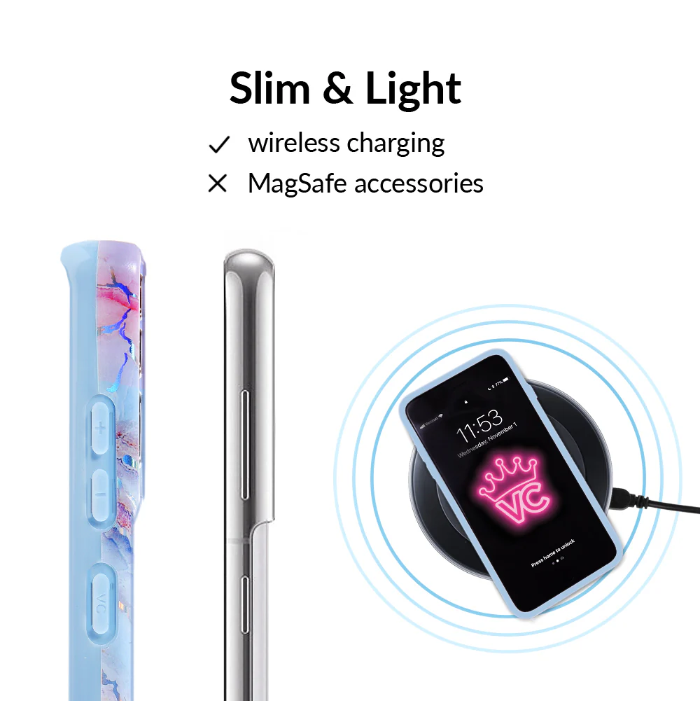 Holo Moonstone Marble Samsung Galaxy Case - Image 122