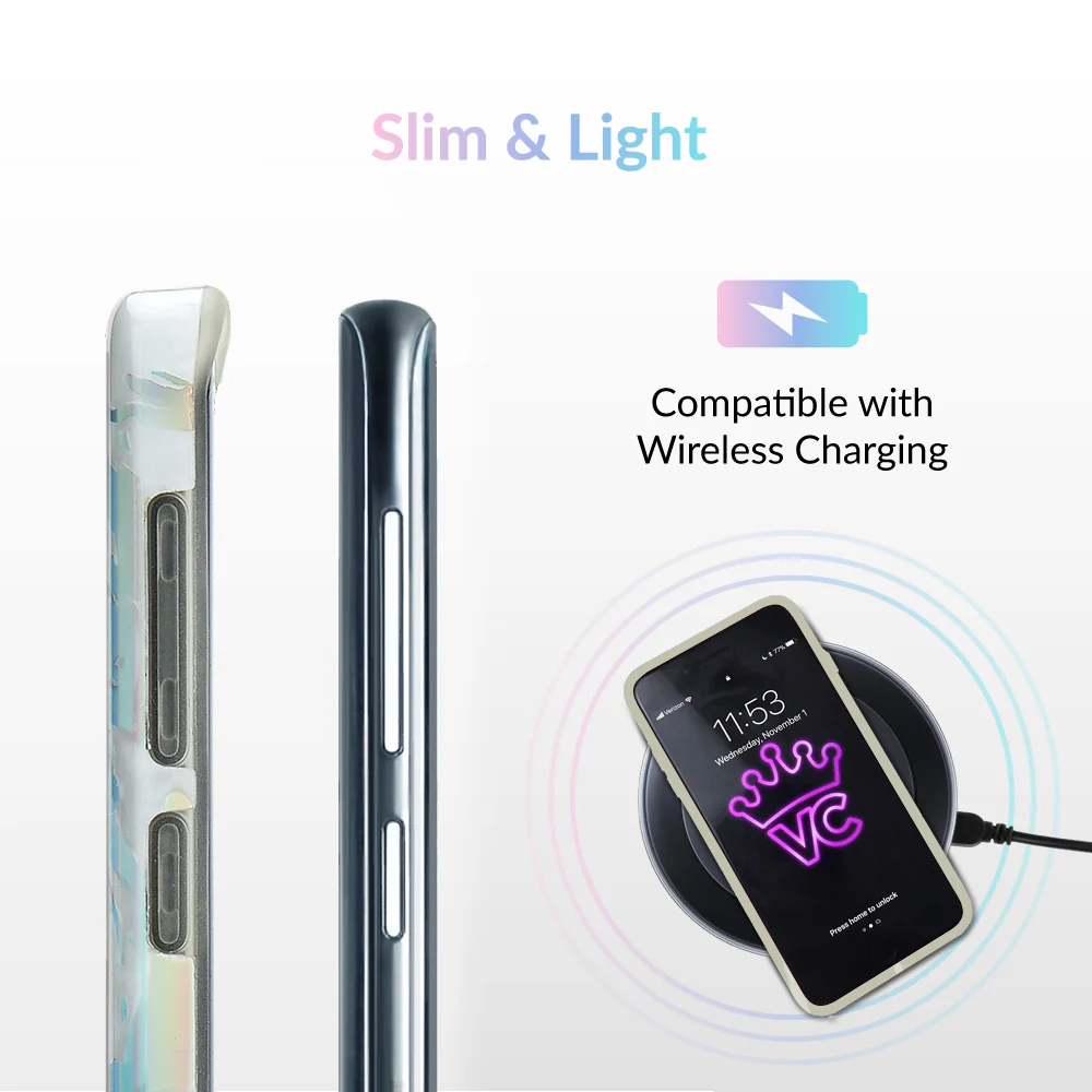 Holo White Marble Samsung Galaxy Case - Image 13