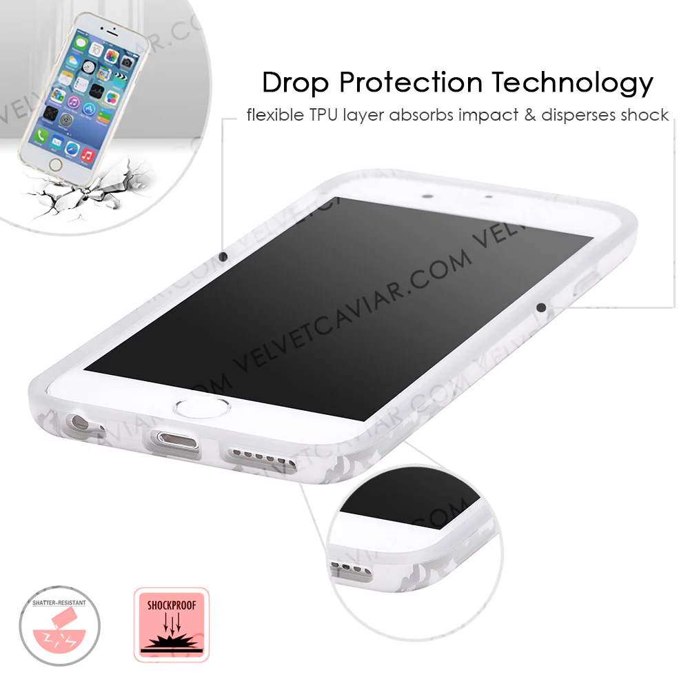 Holo White Marble iPhone Case - Image 35
