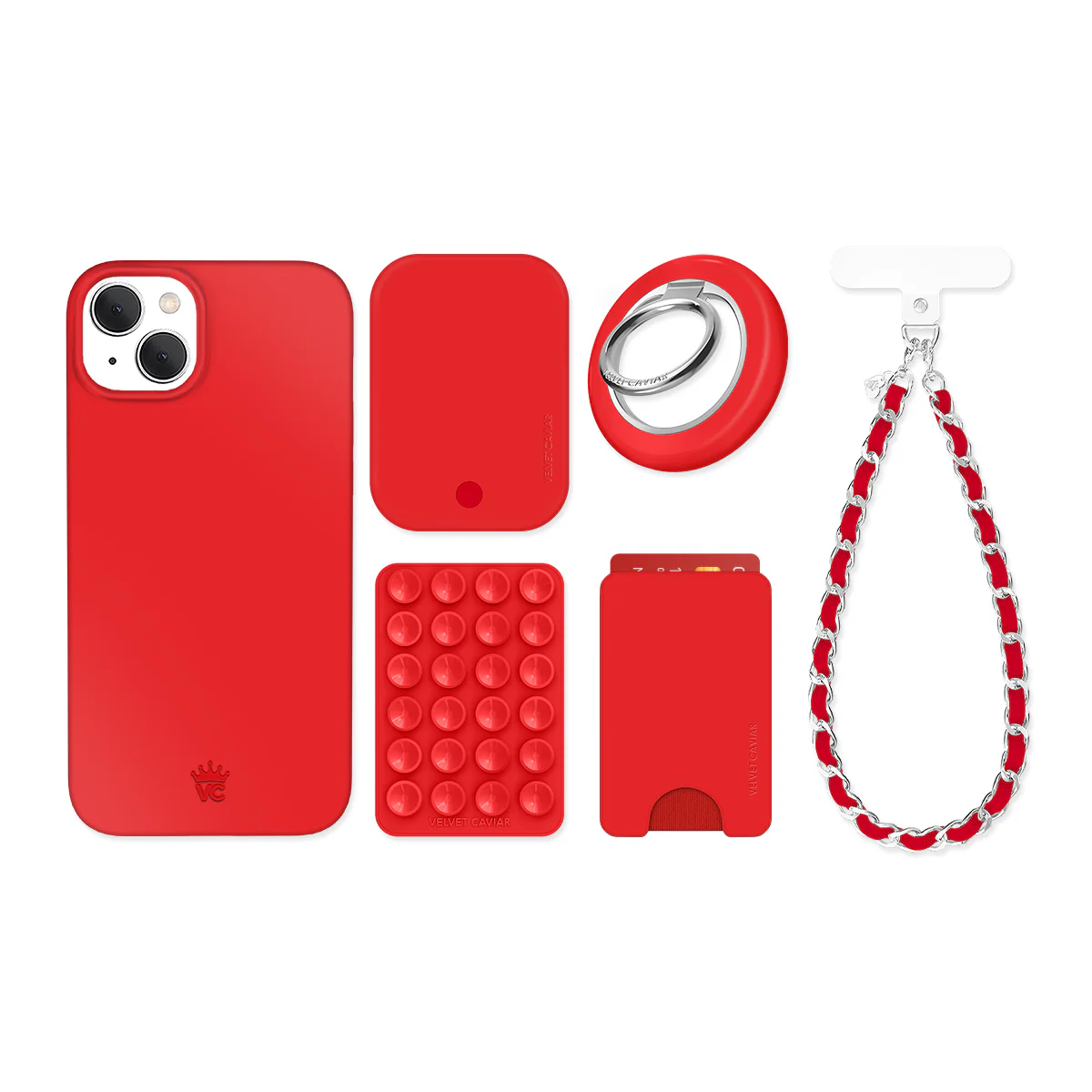 Hot Girl Red iPhone Bundle Set - Image 5