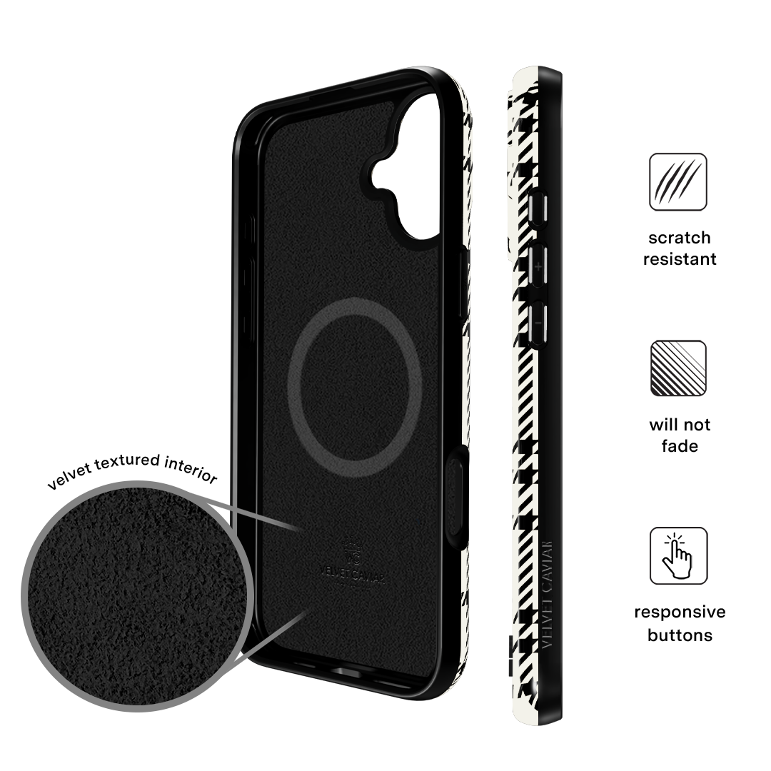 Houndstooth Sweater iPhone Case - Image 24